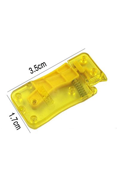 Choice Yellow Jjyy Automatic Needle Threader Device Use Tool Threader Elderly Guide Needle Easy Device Auto