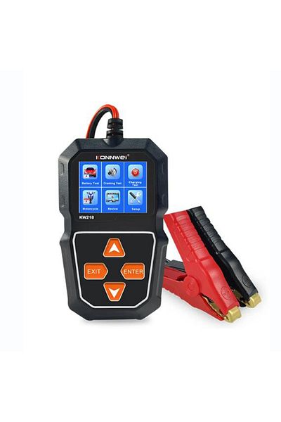 Choice Kw218 Konnwei Kw218 Car Motorcycle Battery Tester 12v 6v Battery System Analyzer 2000cca Charging Cr
