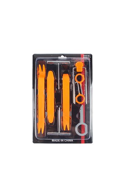 Choice 12pcs Set Cardboard Car Audio Disassembly Tool Dashboard Disassembly Plastic Interior Door Panel Pry