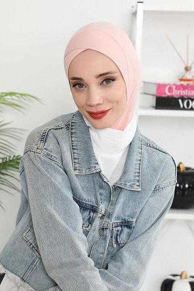 Aisha's Design قبعة من القطن الممشط مع تفاصيل متقاطعة في الأمام، tb-4، tb-4