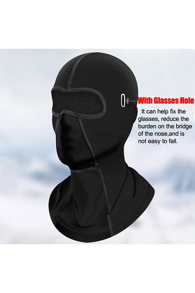 Choice Long Glasses Black Cycling Sunscreen Mask Motorcycle Full Face Ice Silk Hood Anti-uv Breathable Mask