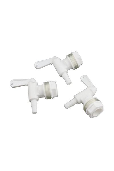 Choice 3pcs/lot White Plastic Spigot Bucket Bottling Spigot Fermenter Tap Faucet Replacement Homebrew Be...