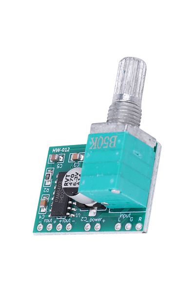 ALLOYSEED Pam8403 Digital Audio Amplifier Board 5v Power Amplifier Board 3w*2 With Volume Control Usb Power