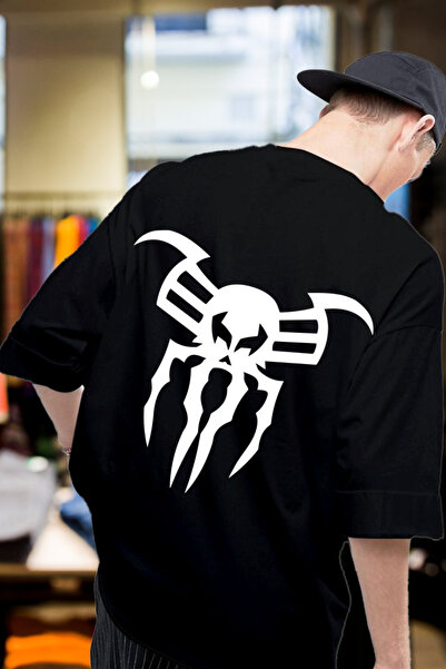 FECCY Venom cu imprimeu bumbac lu supradimensionat tricou