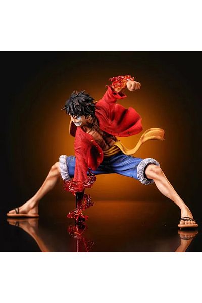 Choice 18cm Luffy Gk One Piece Luffy Action Figure Anime Pvc Collection Doll 18cm Battle Style Monkey D Luf