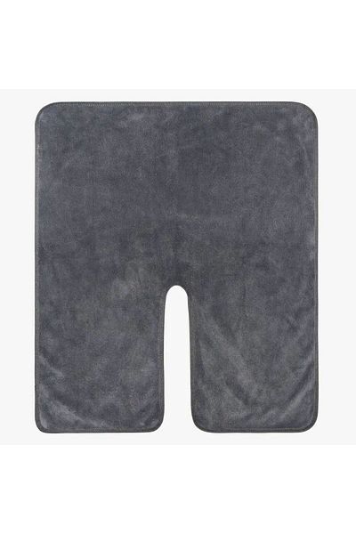 Choice Grey 1 Soft And Absorbent U-shaped Beauty Towel, Ultra-fine Fiber Facial Quick Drying Towel, Profess