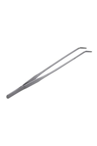 Choice 27cm 1pc-crooked 27cm Straight End Elbow Stainless Steel Water Grass Clip Water Grass Tweezers Aquar
