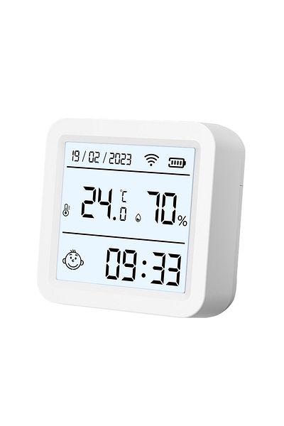 Choice Wifi Tuya Wifi Smart Temperature Humidity Sensor Hygrometer Thermometer Backlight Smart Life Support