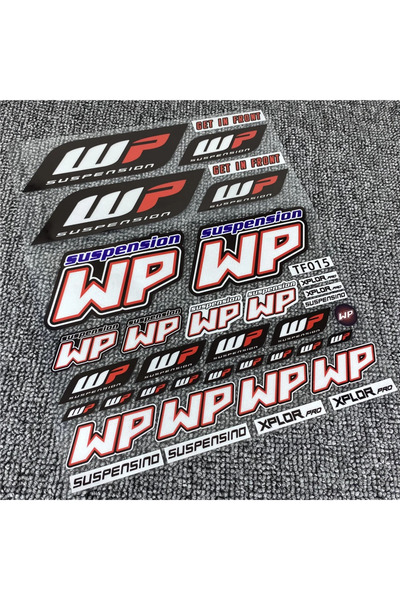 Choice 1 ملصقات عاكسة WP للشوكة وممتص الصدمات وملحقات الدراجات النارية من أجل...