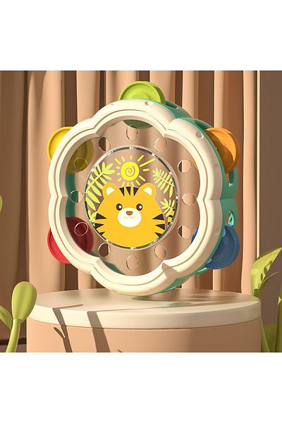 Choice Yj35201c Montessori Musical Instruments Hand Drum Shaking Rattles Infant Kids Interactive Music Educ