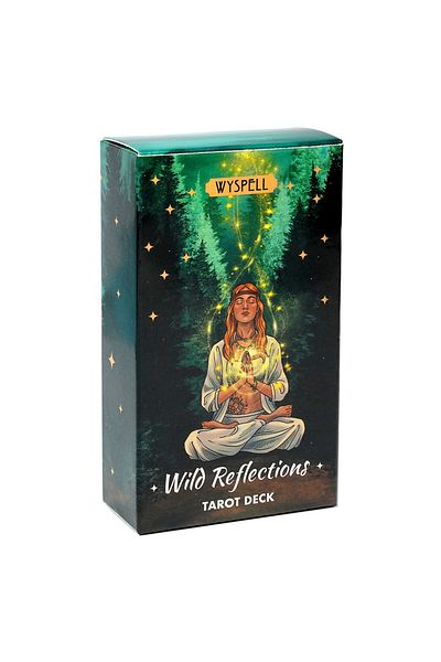 Choice Light Grey Wild Reflections Tarot Wyspell Classic Tarot Cards Beginner Friendly Clear Symbolism Trad