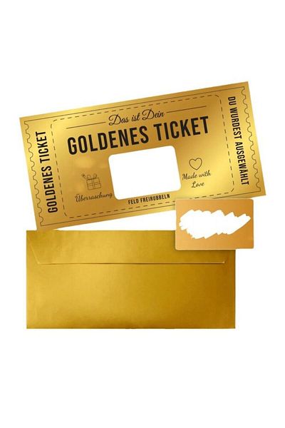 Choice Ticket Scratch Card with Envelope Scratch Off Ticket Surprise Gift Reveal Wedding Card Concert Ti...