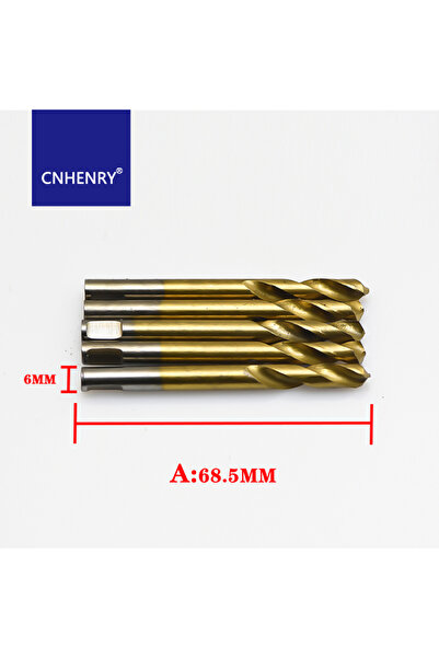 Choice1 مثقاب ثقب من التيتانيوم المطلي بقطر 68 مم و55 مم (5 قطع)