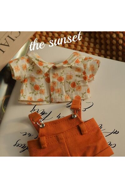 Choice1 2 20cm Doll Clothes T-shirt Pants Mini Clothes Overalls Suit For Cott...