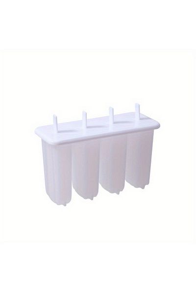 Choice 1pc-white 1 Set, Popsicle Mold, 4 Lattice Home Ice Cream Mold Diy Homemade Popsicle Mold Children's