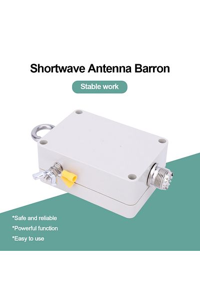 VKTECH 49:1 Balun Short Wave Balun 100W HAM HF Antenna Four Band 5-35MHz End Fed Half-Wave Antenna Ham R...