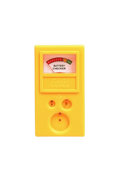 Aideepen Yellow 1.55v 3v Button Battery Tester Lr44 Cr2032 Cr2025 Watch Battery Checker Portable Button Cell