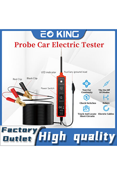 Choice جهاز اختبار النظام الكهربائي للسيارات EM285 6-24V DC قلم اختبار محرك ا...