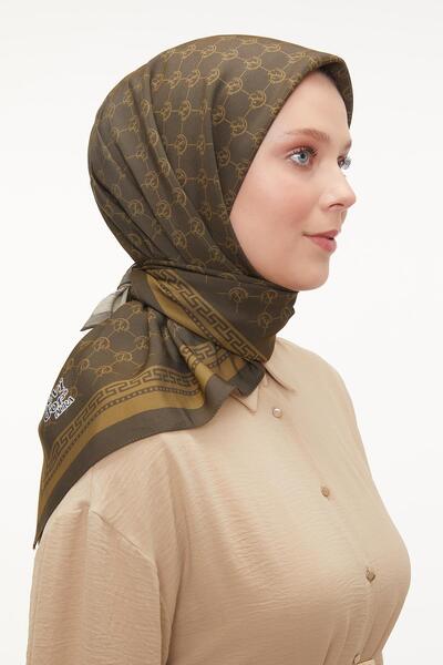 Levidor Emerald L Pattern Aura Scarf