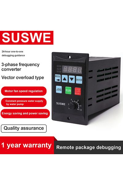 Choice Suswe-810-750w-rs485 Mico Frequency Converter 750w Vfd Single Phase 220v Input 3 Phase 220v Output R