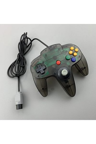 Choice Transparent Grey Wired Gamepad For Ns 64 Host N64 Controller Gamepad Joystick For Classic Nintend 6