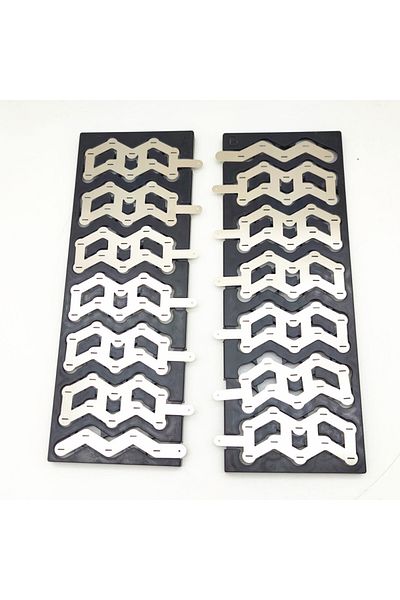 Choice W Nickel Holder 1set 13s5p W Type Nickel Plated Steel Sheet 0.15mm Thickness 18650 Holder For 48v E-