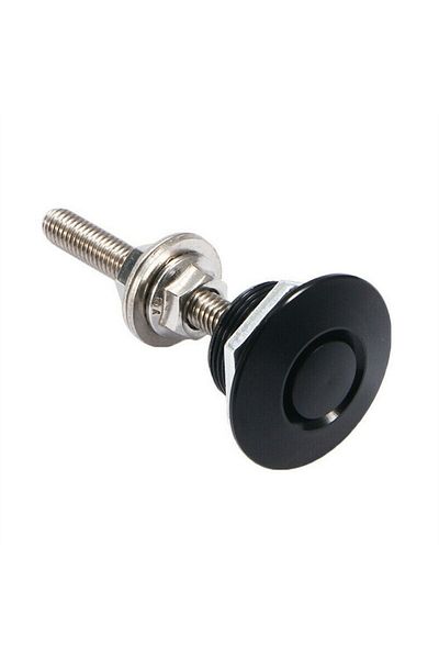 Choice Universal Push Button Billet Quick Release Fasteners Set Racing Car Front Bumper Hood Pin Engine ...
