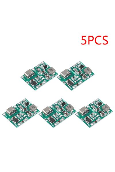 Choice 5pcs 1-10pcs Dc-dc Boost Module Type-c Tp4056 Charger Discharge Power Board Dc4.3-27v Charging Step