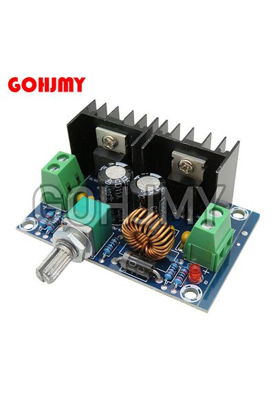GOHJMY XH-M401 DC-DC Step Down Buck Converter Power Supply Module XL4016E1 PWM Adjustable 4-40V To 1.25-...