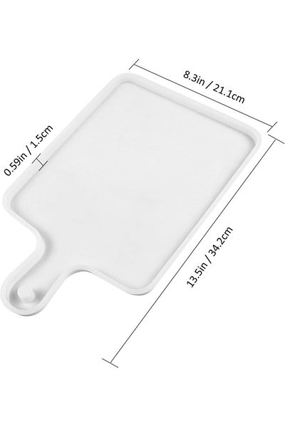 Choice Mold Resin Silicone Tray Molds, Casting Mold For Epoxy Resin, Diy Resin Large Serving Rectangle Shap