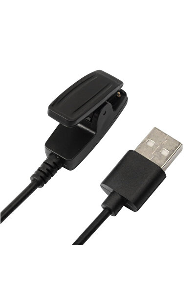 Choice كابل شحن USB أسود من Approach S20 لساعة Garmin Vivomove Trend / Lily/ ...