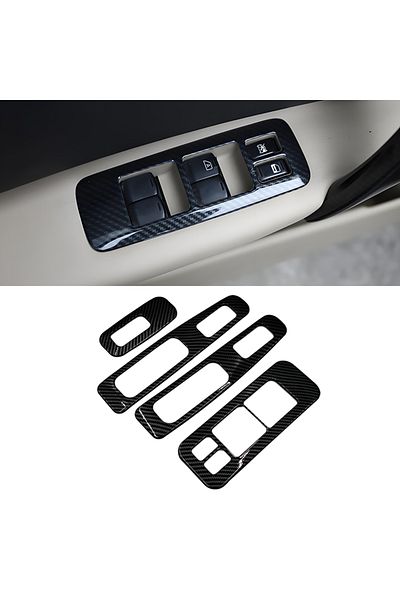 Choice Carbon Fiber Style For Nissan Qashqai 2007 2008 2009 2010 2011 2012 2013 J10 Car Accessories Window
