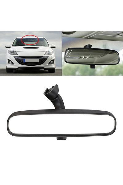 Choice مرآة الرؤية الخلفية الداخلية الجديدة DG8069220A لسيارة Mazda 3 Axela BL 2009 2010 2011 2012 2013 تناسب M...