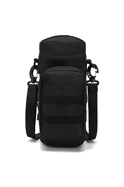 Choice حقيبة تعليق زجاجة مياه جديدة باللون الأسود للتخييم وركوب الدراجات وحقي...