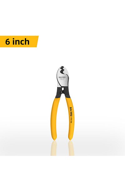 DTBD 6in Insulated Cable Cutter Electrician Professional Pliers Shock Wire Stripper Tool Pliers Cable Sci