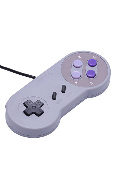 Choice1 Portable Plug and Play Gamepad PC Mac Windows Nintendo Game Joystick Purple game controller