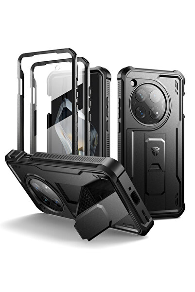 Choice جراب أسود لهاتف آيفون 12 5G (2024) - جراب حماية كامل للجسم - درع عسكري...