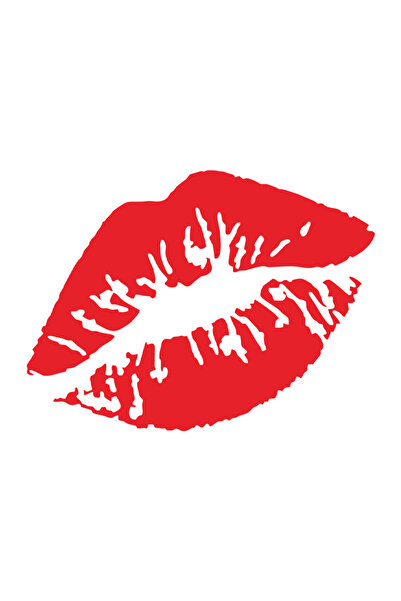 Choice 10CMX7.5CM G091 أحمر G091 10X7.5CM ملصق سيارة قبلة الشفاه ديكور سيارة ...