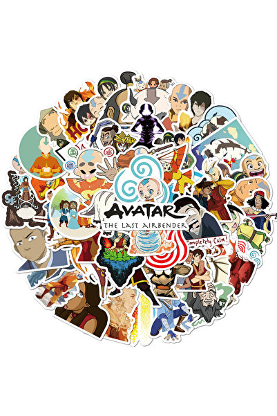 Choice 50 قطعة 50 قطعة من ملصقات الرسوم المتحركة Avatar The Last Airbender لل...