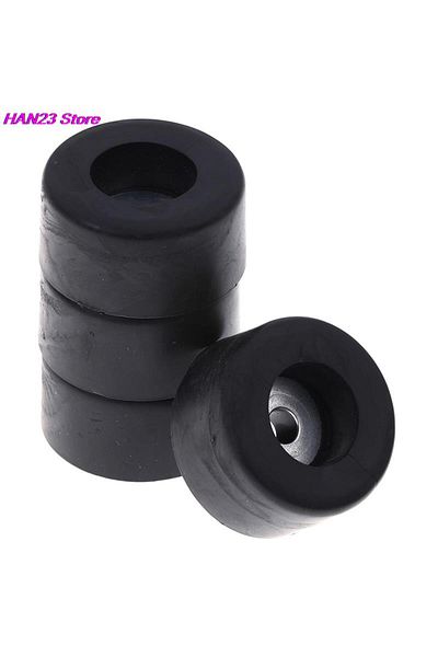 Choice Cabinets Rubber Feet Damper Pad Base 4pcs Durable Black 38mm x 19mm Large Case Speaker