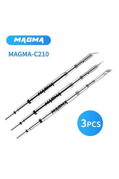 Choice Magma-c210-3pcs Aifen C210 C245 C115 Soldering Iron Tips Lead Free Heating Core Compatible Jbc Sugon