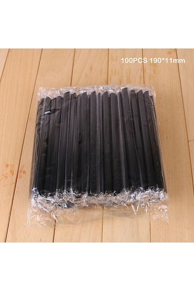 Choice 100pcs 7.5" Huge Milkshake Straws Pearls Boba MilkTea Smoothie Drinking Party