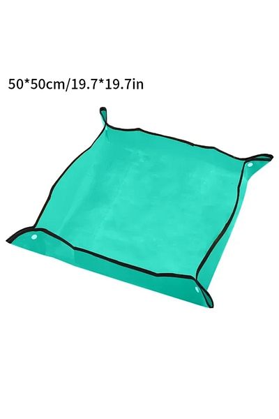 Choice Green 50x50cm Plant Regeneration Mat Waterproof Transplant Mat Portable Square Foldable And Easy To