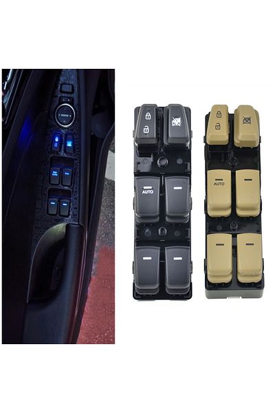 Choice For Hyundai Sonata 2011 2012 2013 2014 Electric Power Window Master Control Switch Console Button...