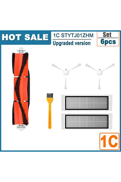 Choice As Picture Hepa Filter Main Side Brush Mop Cloth For Xiaomi Mijia 1c 1t Mi Robot Vacuum Mop Dreame F