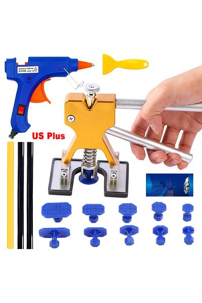 Choice Glue Kit (US PLUG) Professional Car Dent Paintless Puller Auto Body Dent Remover Suction Cup Repair