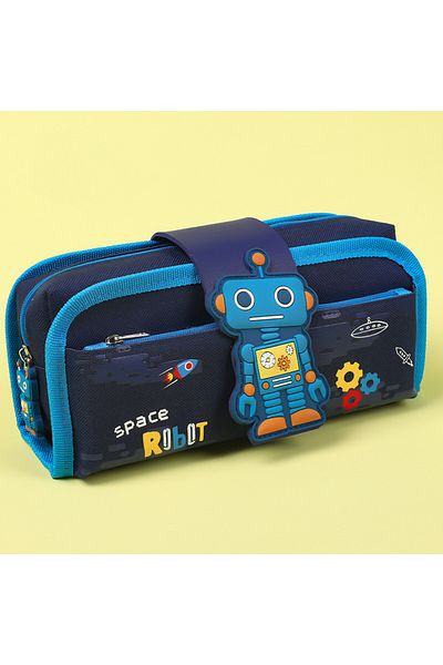 SQUMIDER W0158a1 Detachable Cute Pencil Case School Stationery Bag Large Capacity Pen Case Cartoons Pen Bag C