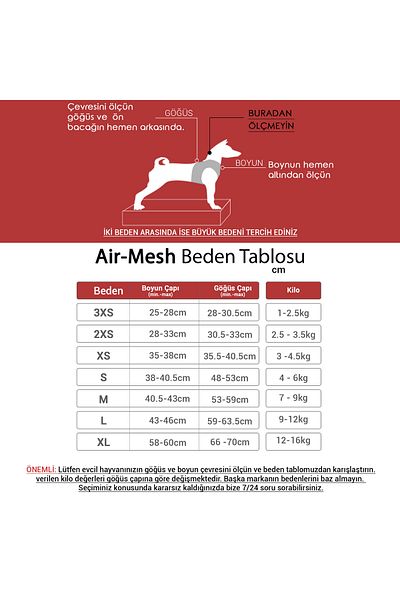 Tailpetz Air-Mesh Cat Dog Chest Collar - Soft, Breathable and Durable Moon