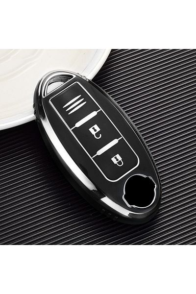 Choice Se Rc01 3key Black A Tpu Car Remote Key Case Cover Shell For Nissan Qashqai X-trail T32 T31 Juke J10