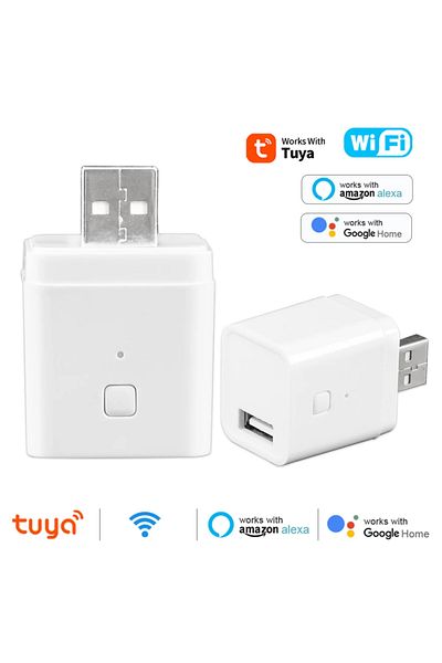 Choice 1 Pcs Tuya Wifi Mini Micro Usb Adaptor 5v Wifi Usb Power Adaptor Smart Timing Charge Plug For Alexa